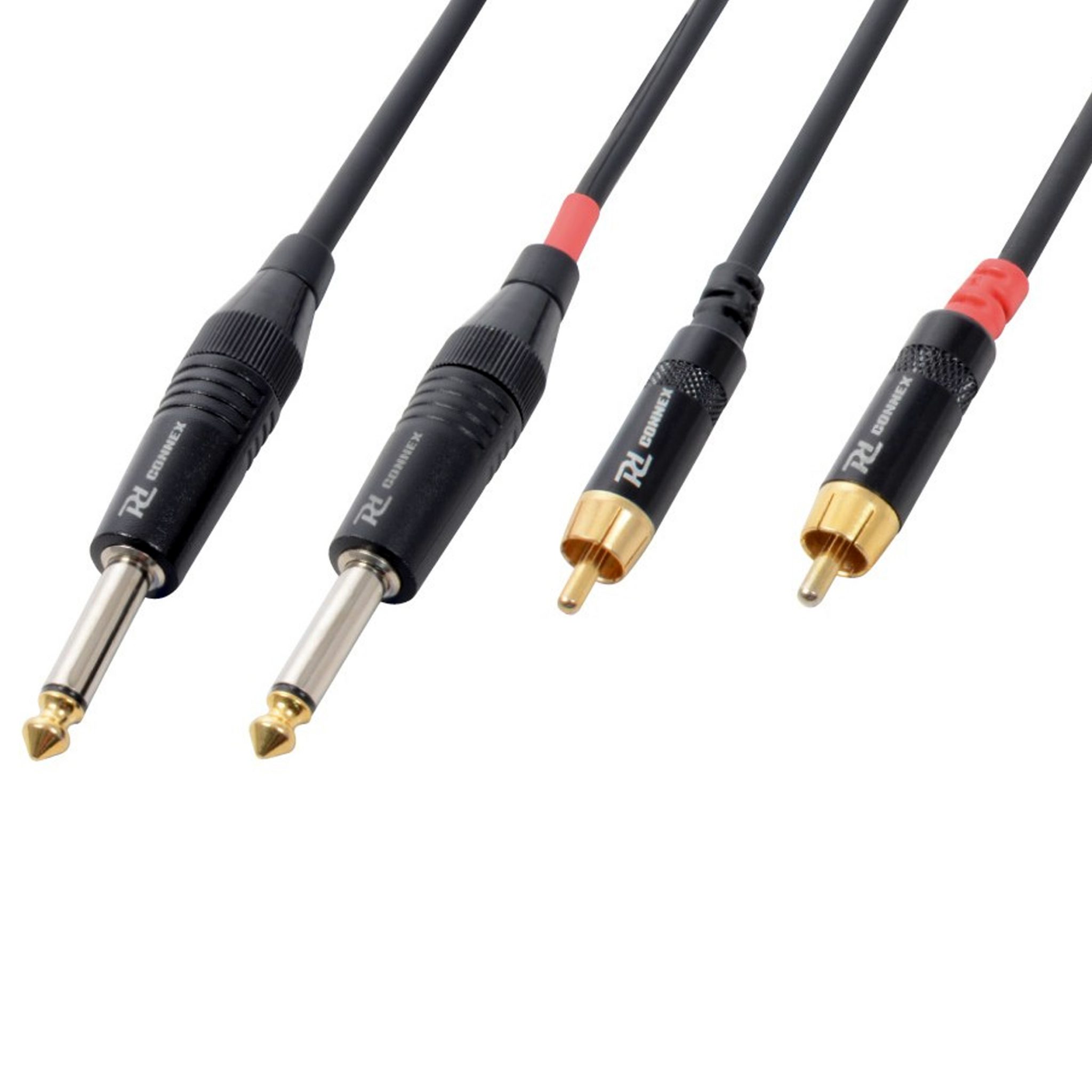 POWER DYNAMICS CONNEX 1 5M SIGNAL LEAD 2X6 3 MONO 2XRCA MALE power-dynamics-connex-1-5m-signal-lead-2x6-3-mono-2xrca-male