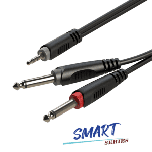 ROXTONE - SMART SERIES SIGNAL LEAD 3.5 M ST – 2X 6.3 M 3M