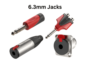 6.3mm Connectors + Adaptors