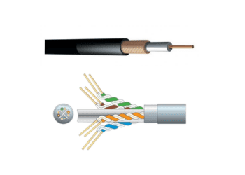 Coax + Network Cable