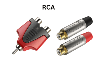 RCA Connectors + Adaptors