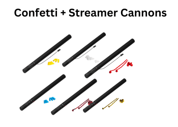 Confetti + Streamer Cannons - SFX