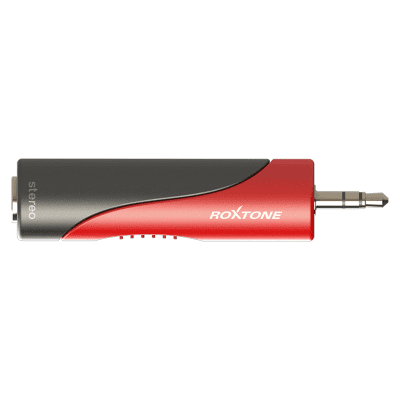 ROXTONE ADAPTOR 3.5mm STEREO MALE TO 6.3mm STEREO FEMALE